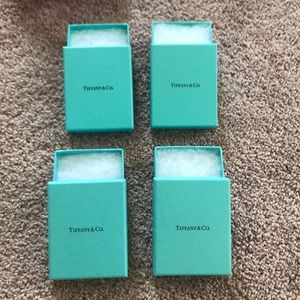 Tiffany & Co. boxes x4